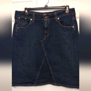 Levi's Dark Blue Denim Skirt